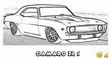 Camaro Torino sketch template