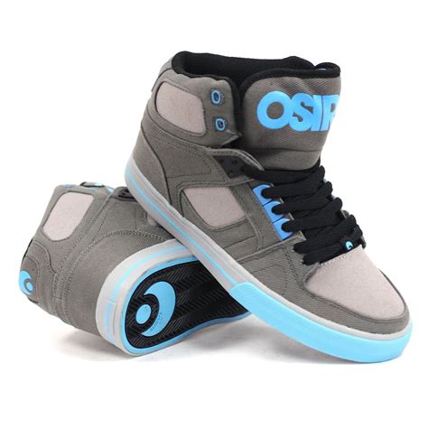 osiris nyc  vulcanized gray osiris shoes mens skate shoes