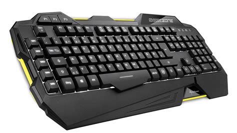 gamer keyboard mit weisser led beleuchtung evk  euro hardwareinside