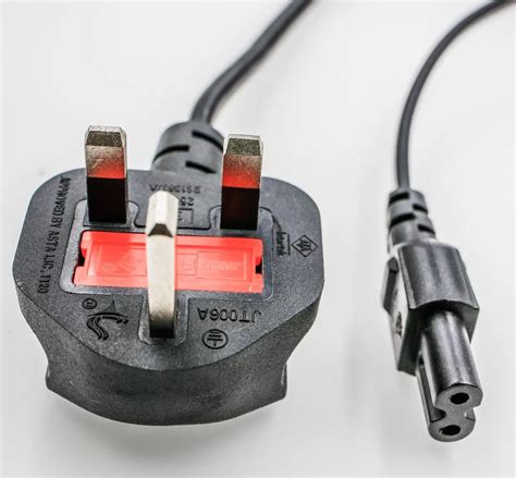 uk power cord  bsi approval hvv  gmm power buy original uk plug