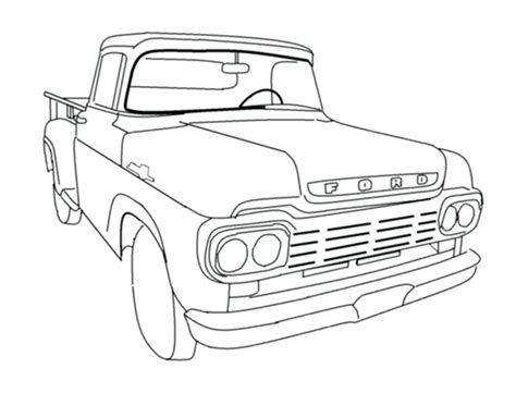 ford raptor truck coloring pages
