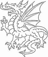 Welsh Colouring Drachen Books Drago Knights Ausmalbilder Drache Drager Dragon4 Mers Printable Fargeleggingsark Brandmalerei Svg Zentangle Enfants Drawing Colorare Dinosaurer sketch template