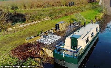 Escape To The Chateau Dick And Angel Transform A 40 Year Old Barge
