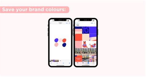 add brand colours   text  instagram stories  reels