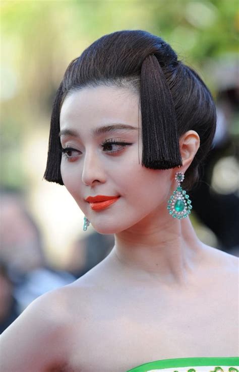 chinese hair style  centuries kaleidoscope effect