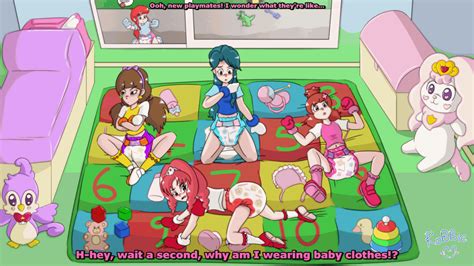 pin    anime diaper diaper girl animation  big  baby