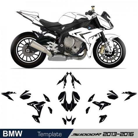 moto bmw      template schnittvorlage cutcontour