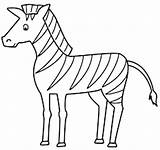 Zebra Coloring Pages Cartoon Stripes Horse Kids Printable Drawing Zebras Color Getcolorings Face Cute Madagascar Clipart Kid Stripe Marty Sheet sketch template