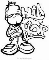 Coloring Hip Hop Pages Popular Girl sketch template