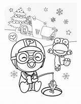 Pororo sketch template