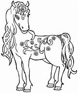 Horse Coloring Baby Pages Trailer Print Getdrawings Drawing Getcolorings Printable Color sketch template