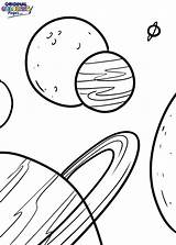 Saturn Outerspace Spaceship Meantime sketch template
