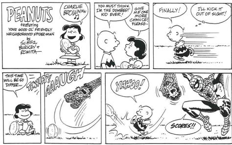 peanuts comic strips   time