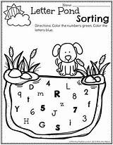 Pond Preschool Theme Worksheets Activities Color Choose Board Fun Number Letter Kindergarten Planning sketch template