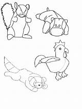 Dtlk Crafts Coloring Bean Bag Animal Calendar Kids Pages Popular sketch template