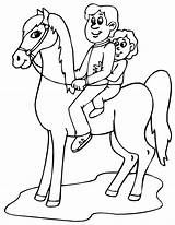 Horse Coloring Dad Child Pages Printactivities Kids Appear Printables Printed Navigation Only Print When sketch template