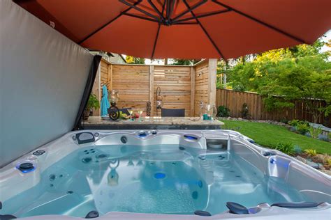 Above Ground Hot Tub S And Spa S Paradise Restored Landscaping