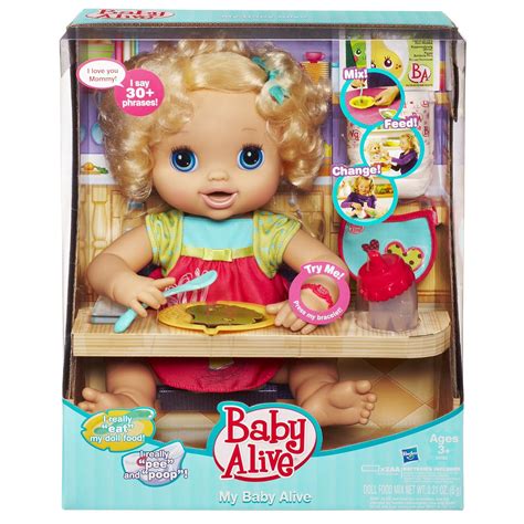 baby alive brand   box  shipping pees poops eats doll