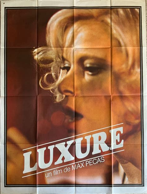 Luxure Original 1976 French Poster 63x47 Etsy