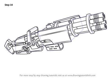 minigun coloring pages coloring pages