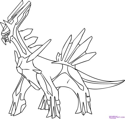 pokemon dialga coloring pages ideas