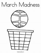 March Madness Twistynoodle sketch template
