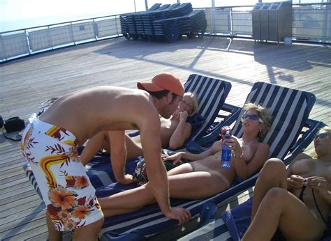 three busty blondes naked on cruise ship free porn