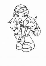 Coloring Pages Bratz Printable Sasha Winter Kids Petz Doll Bestcoloringpagesforkids Book Colouring Print Drawing Fashion Girls Xcolorings Lets Season Start sketch template