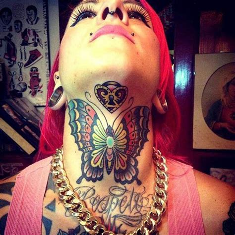 Butterfly Neck Tattoo Chest Neck Tattoo Neck Tattoo For Guys Hot