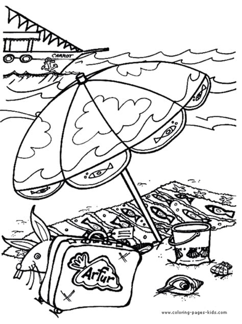 summer holiday coloring pages    disney coloring pages