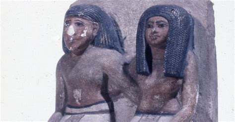 egyptian couple illustration ancient history encyclopedia