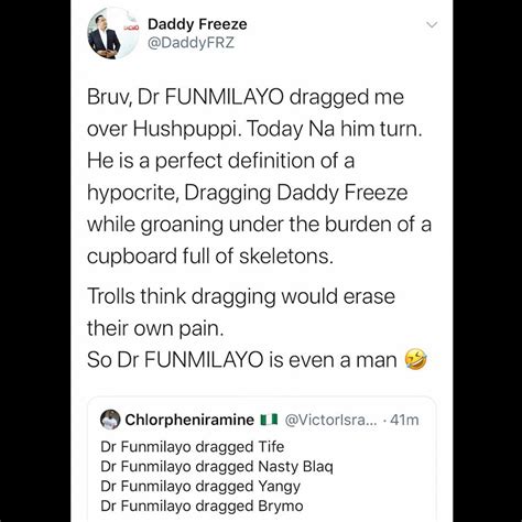 daddy freeze drags popular twitter influencer dr