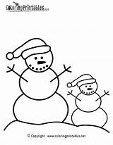 Snowmen Coloring Printable Pages Seasonal Please Printables Spread Word Help sketch template
