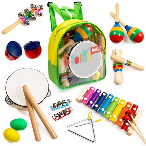 stoies  pcs musical instruments set  toddler  preschool kids