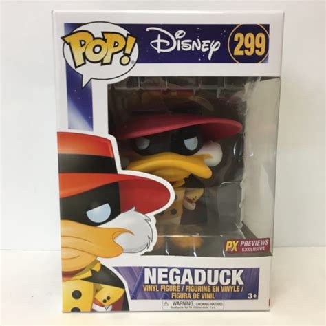 negaduck 299 darkwing duck funko pop vinyl figure milton wares