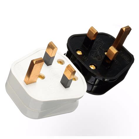 uk electrical plug pin socket uk plug connector cord adapter  amp mains top appliance