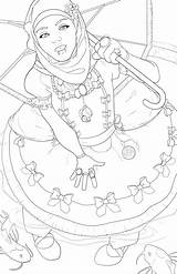Lolita Hijabi sketch template