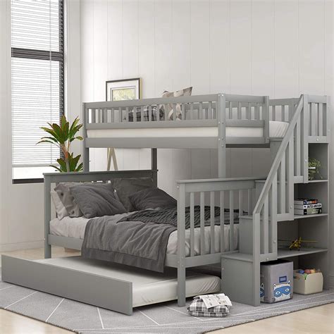 piscis bunk bed bunk beds twin  full size bunk bed  trundle