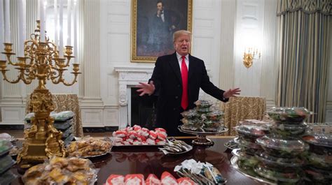 mcdonalds  burger king la dieta pagada por trump por el cierre del gobierno