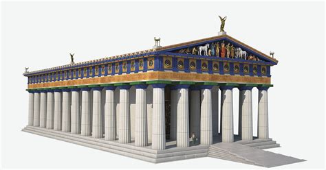 el templo de zeus en olimpia