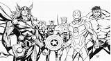 Avengers Coloring Pages Sheet Coloringpages sketch template