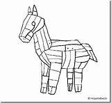 Troya Troia Caballo Cavallo Colorear Cavall Colorare Trojan Disegni Polifemo Acolore Dibuix Grecia Dibuixos Coloringcrew sketch template