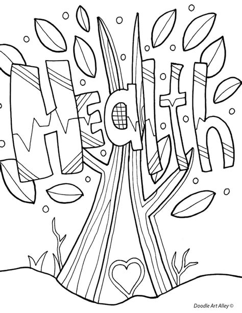 pe coloring pages classroom doodles