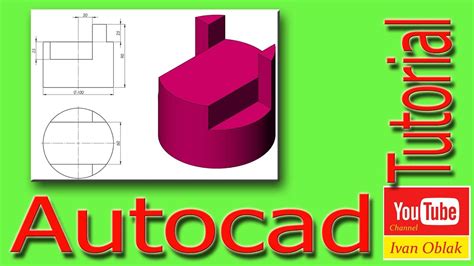 Autocad Tutorial Model 0088 Youtube