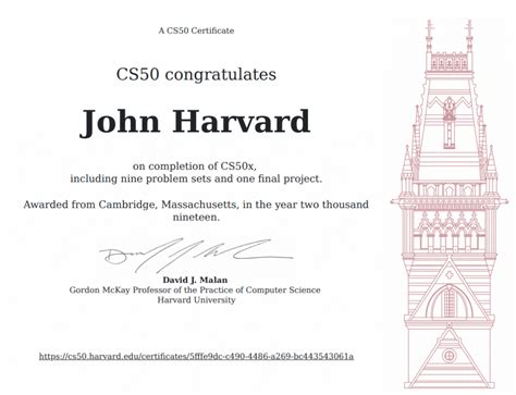 harvard cs guide   pick        certificate class central