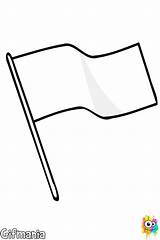 Bandera Blanca Banderas Franjas Utilizando Propia Pinclipart sketch template