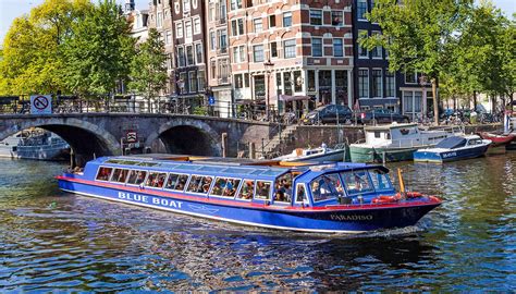 review blue boat canal cruise   wheelchair amsterdam