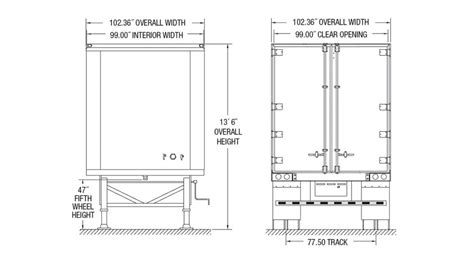 dry van trailer parts diagram