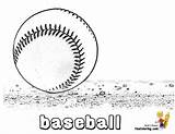 Baseball Brawny sketch template