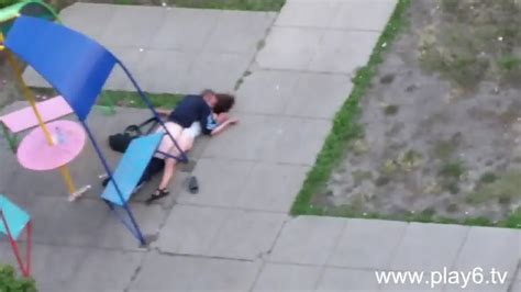 drunk couple having sex in public park eporner